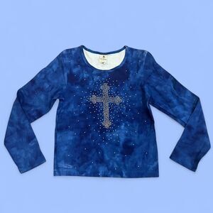 American-vintage Women's Blue and Navy Shirt